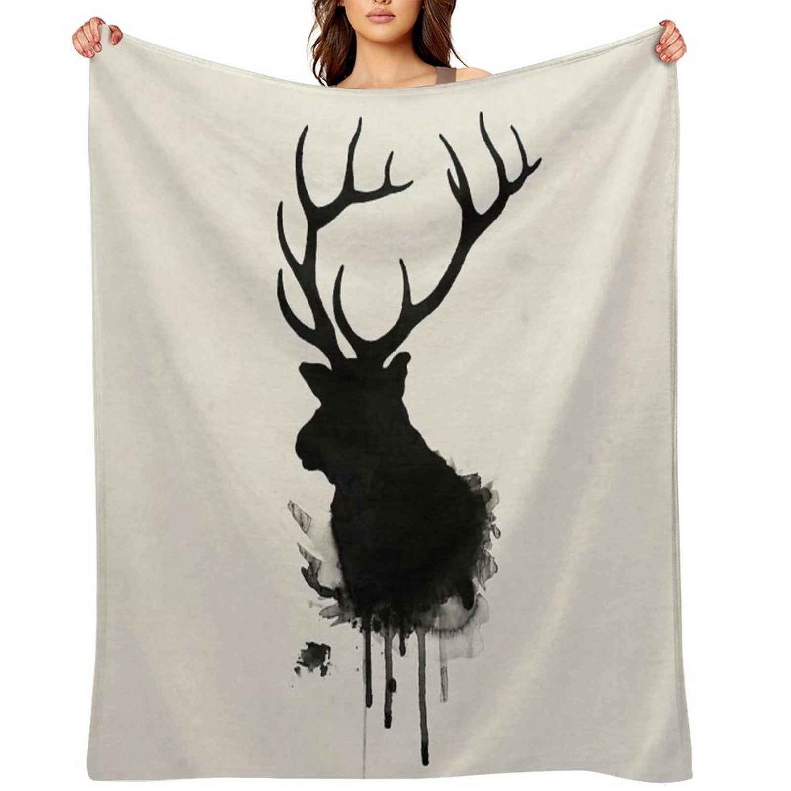 Elk Lightweight Throw Blanket