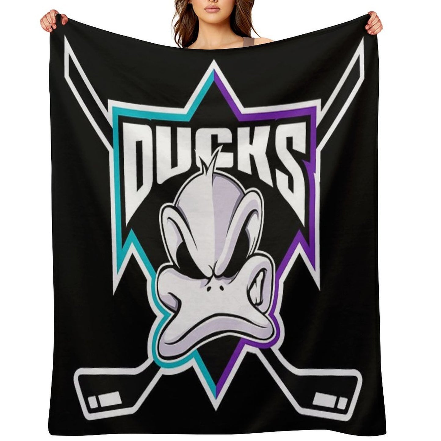 Mighty Ducks Reboot Machine-washable Throw Blanket