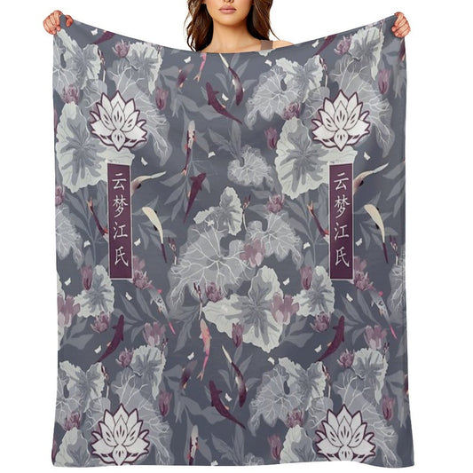 Yunmeng Jiang The Untamed [LOTUS PIER] Shrink-resistant Throw Blanket