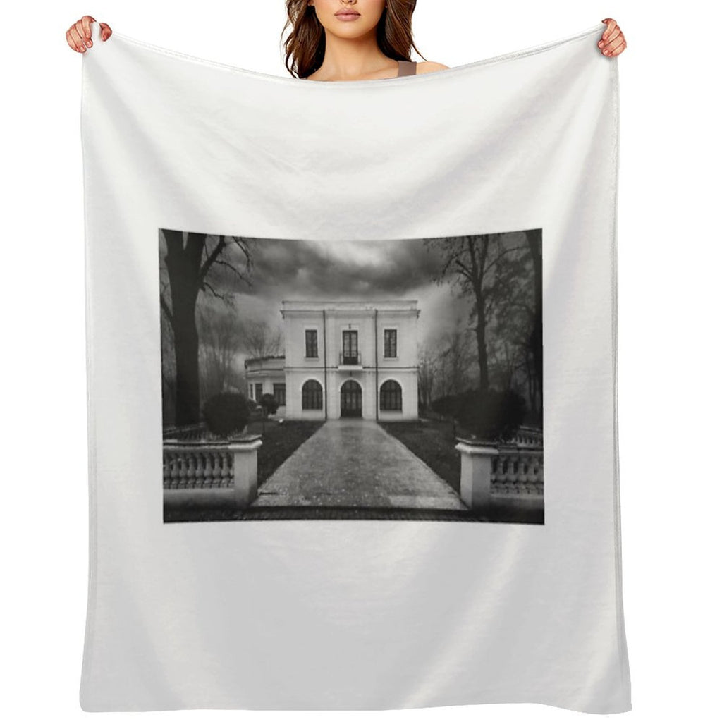Bibesco Mansion Eco-conscious Throw Blanket