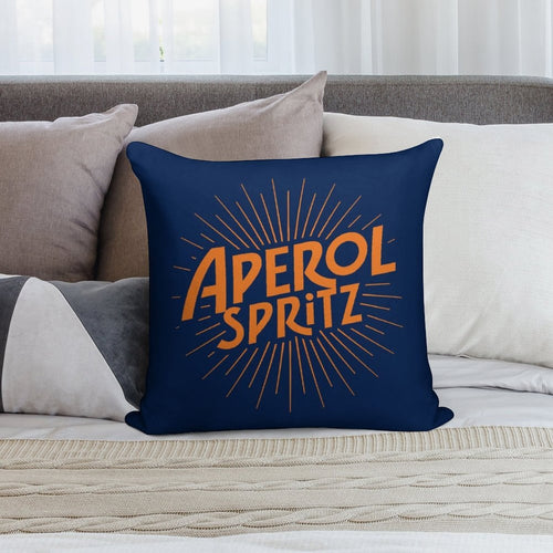 APEROL SPRITZ Soft Ultra-Soft Texture Throw Pillow