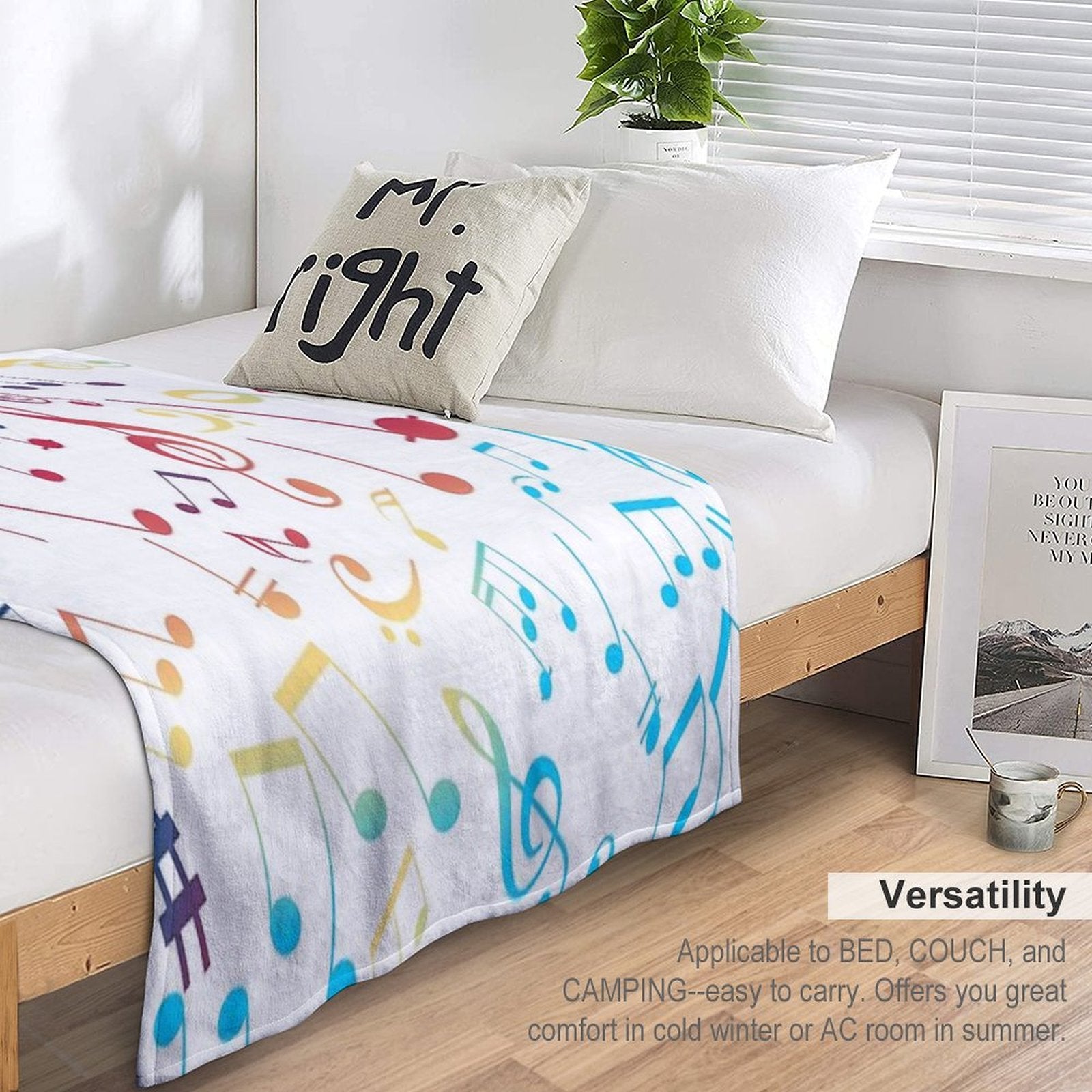 Musical Notes XIII Premium Throw Blanket