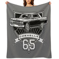 1965 Chevelle Sustainable Throw Blanket