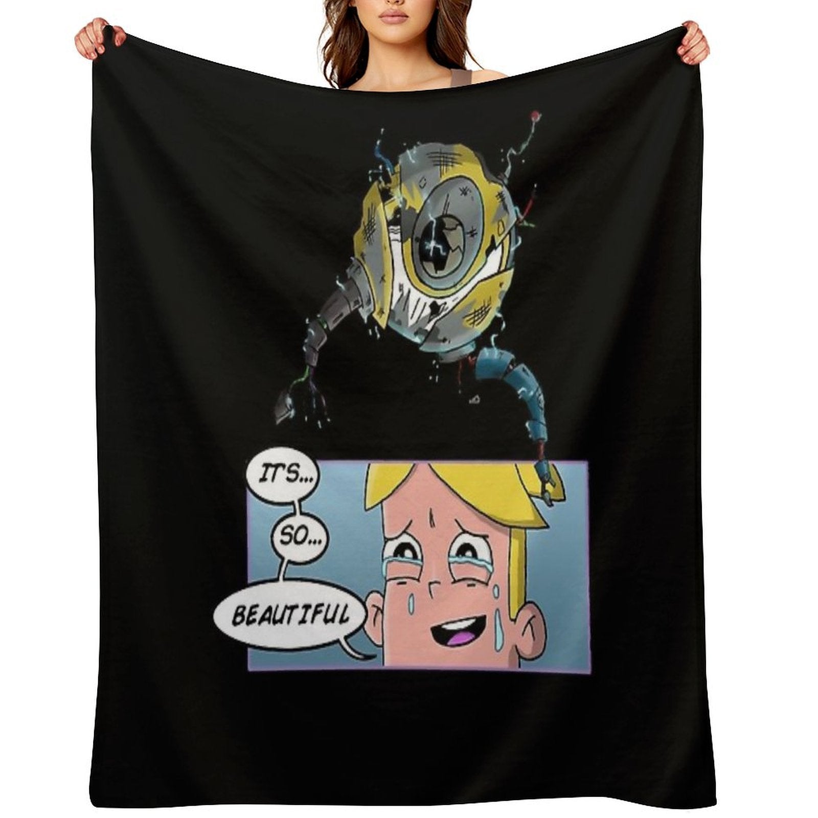 Final Tv Space The Death of KVN Comfort Throw Blanket