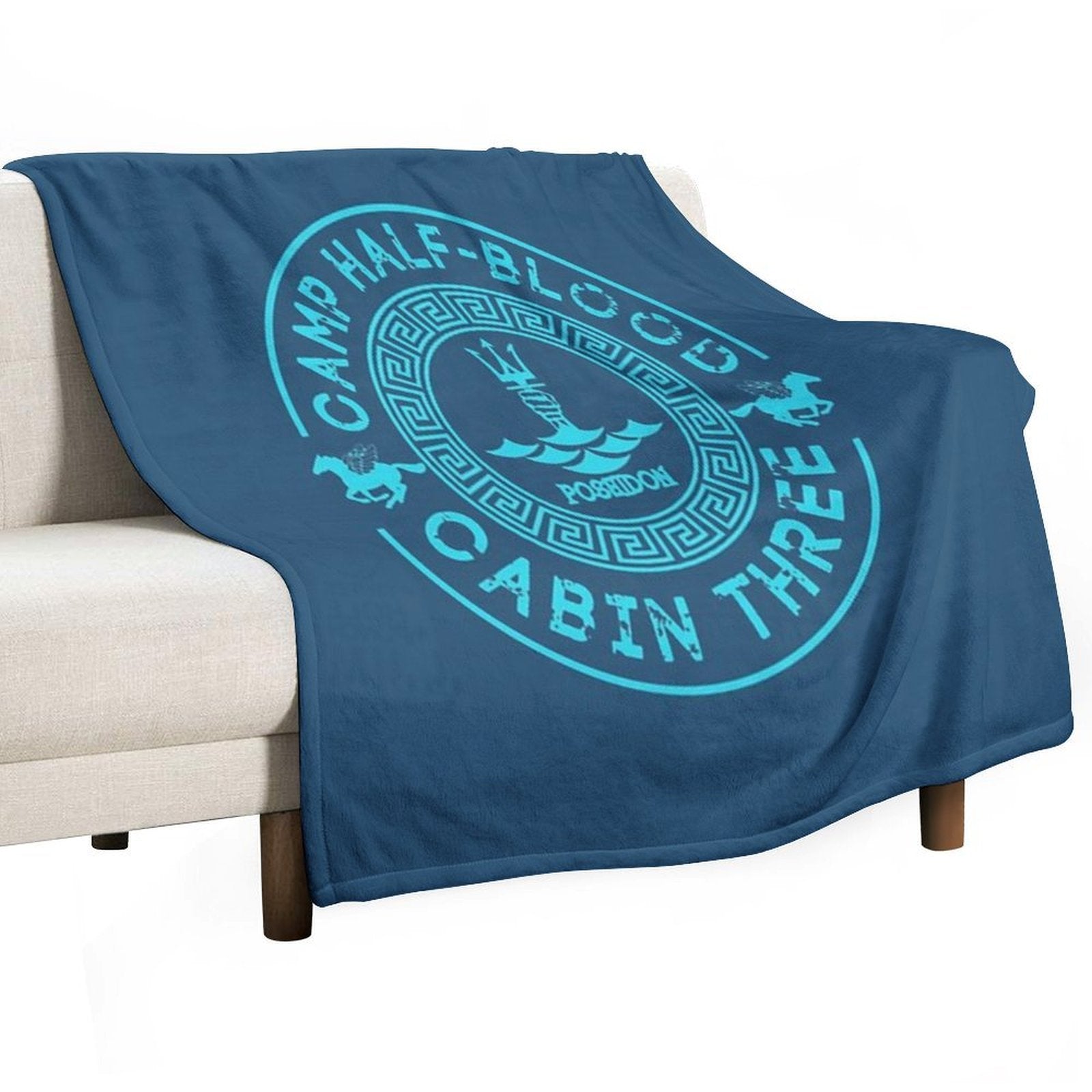 Camp Half Blood - Half Gift-ready Throw Blanket