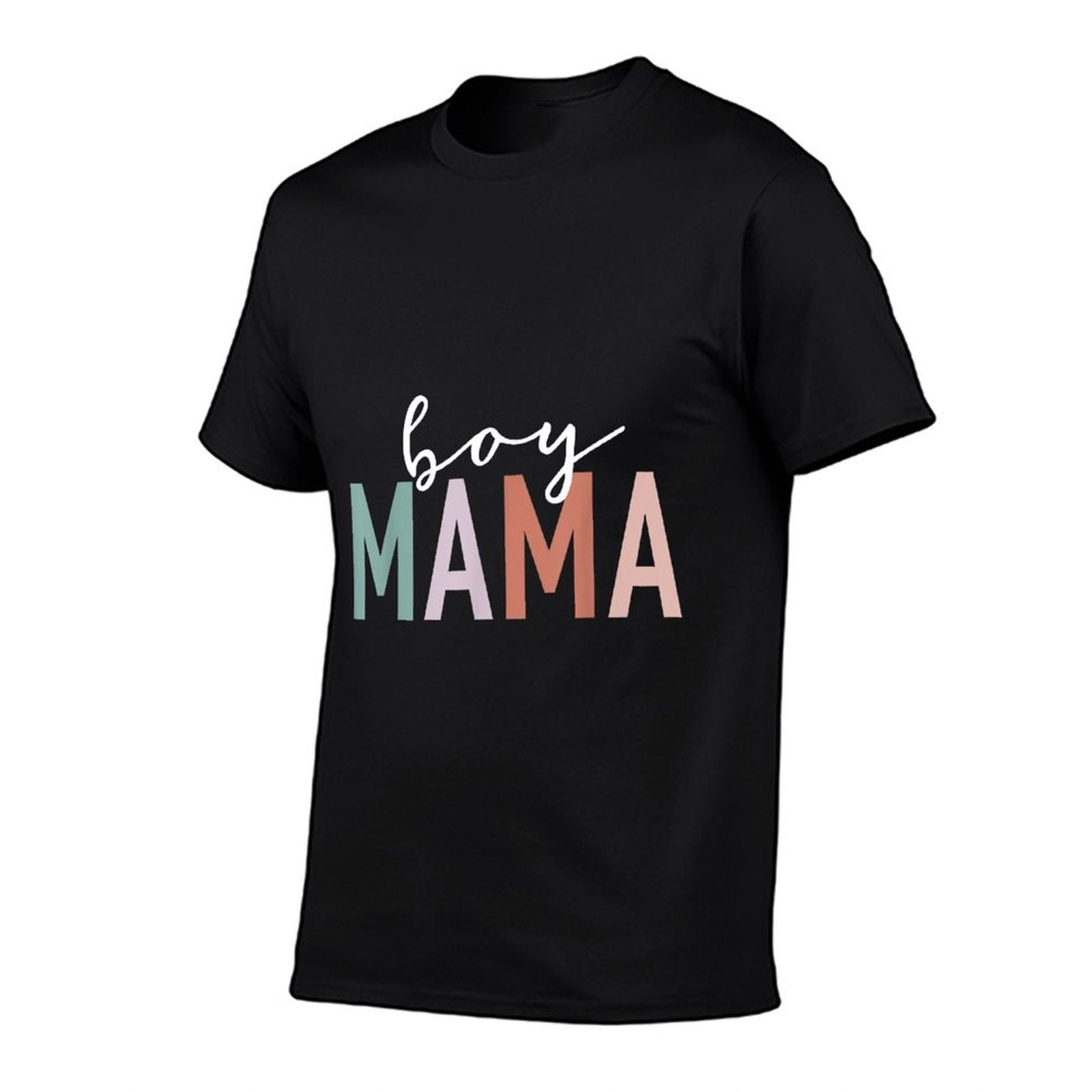 Boy Mama Gifts For Mother Mom Of Boys Leopard Print  Easy-care T-Shirt