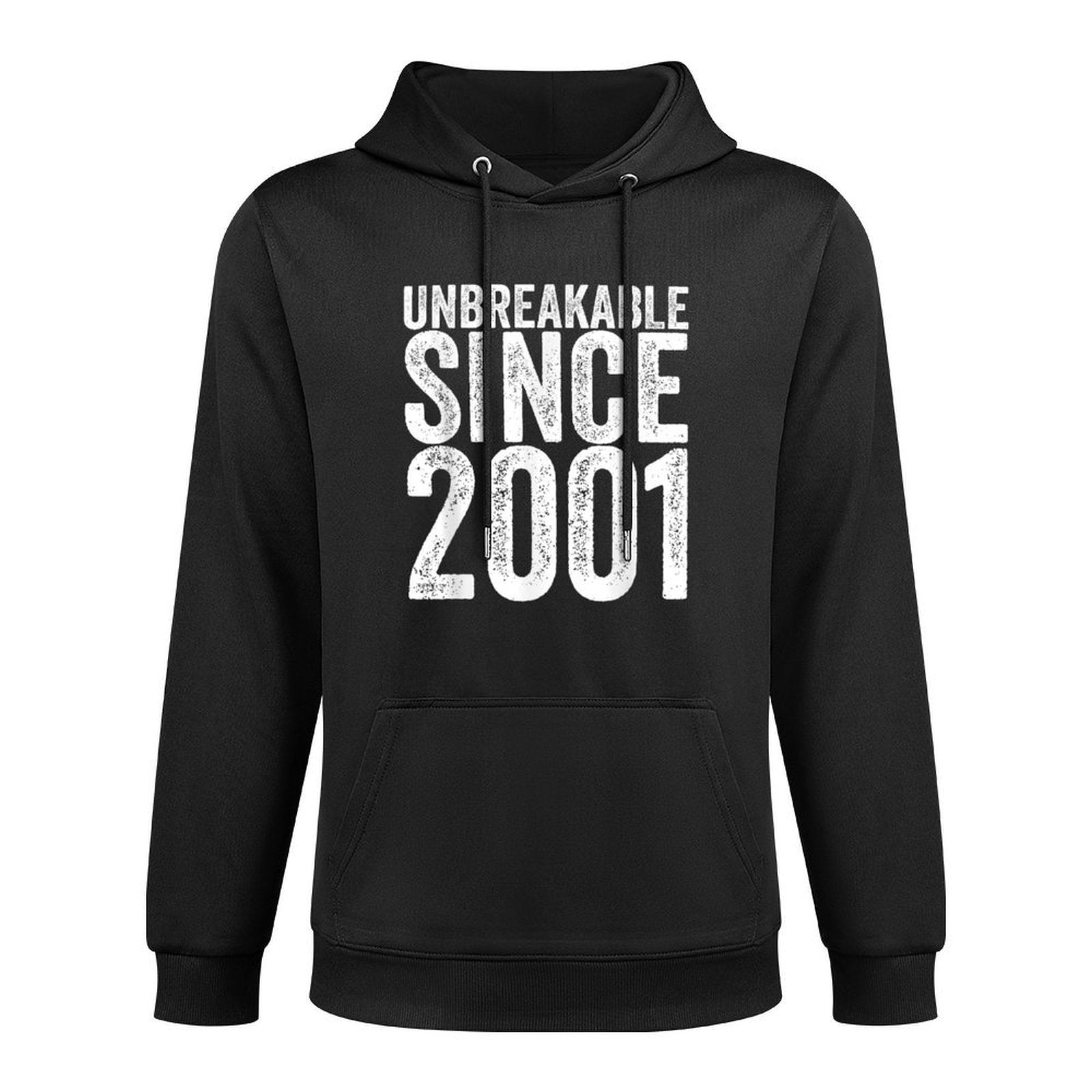 20 Years Old 2001 Funny 20th Birthday Shrink-Resistant Hoodie