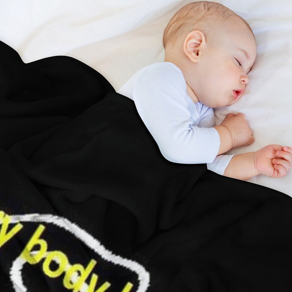 Every Body Has A Story to Tell Quick-dry Throw Blanket