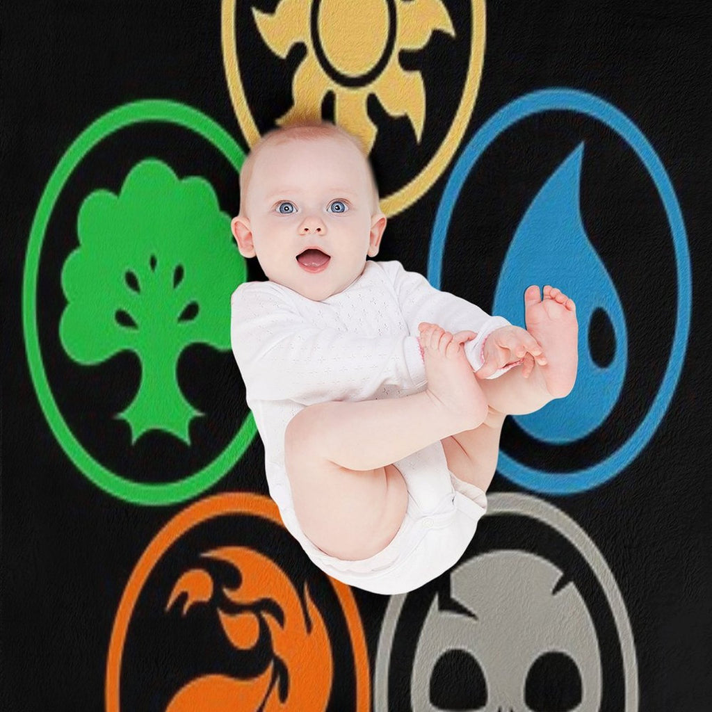 Amergo Posisi Pas Machine-washable Throw Blanket