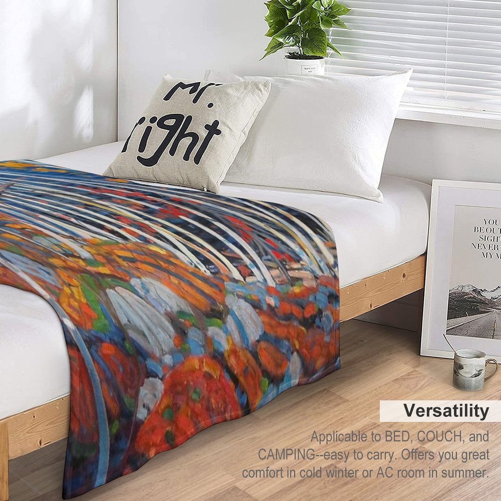 In The Northland (Group Of Seven) by Tom Thomson Canadian Landscape Versatility Throw Blanket
