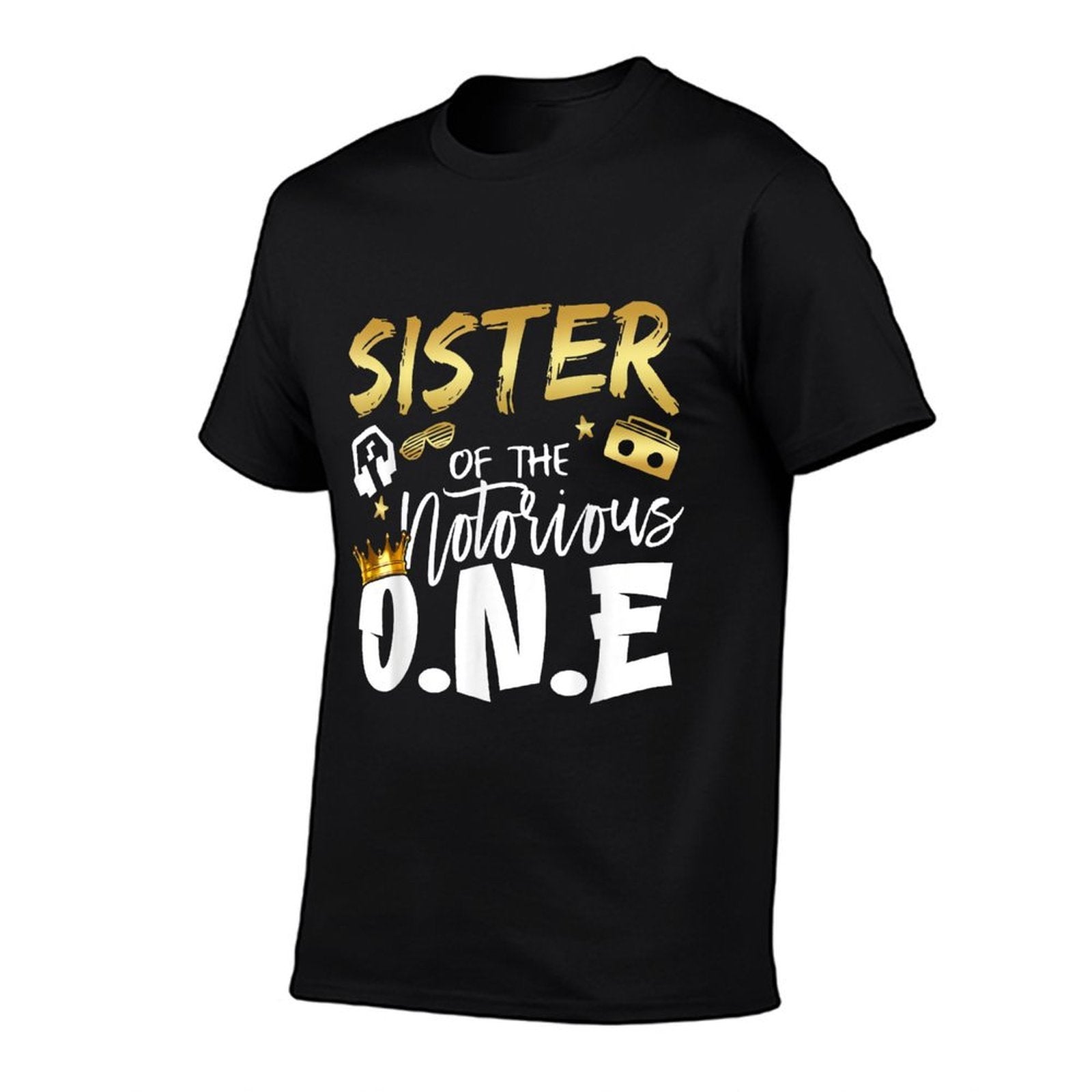 Sister Of The Notorious One Old School 1st Hip Hop Birthday  Soft T-Shirt