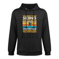 You Get Old When You Stop Skiing - Winter Sports Lover Skier Easy Care Hoodie