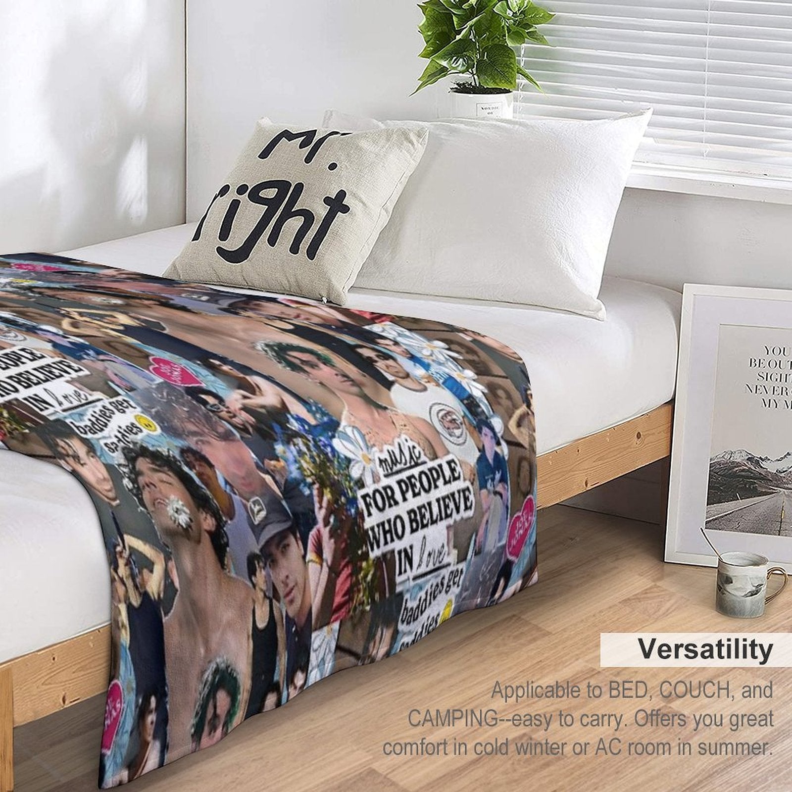 Even Baddies Get Saddies Machine-washable Throw Blanket