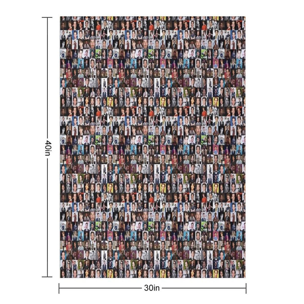 Christian Borle Collage - Many Items Available Plush Throw Blanket