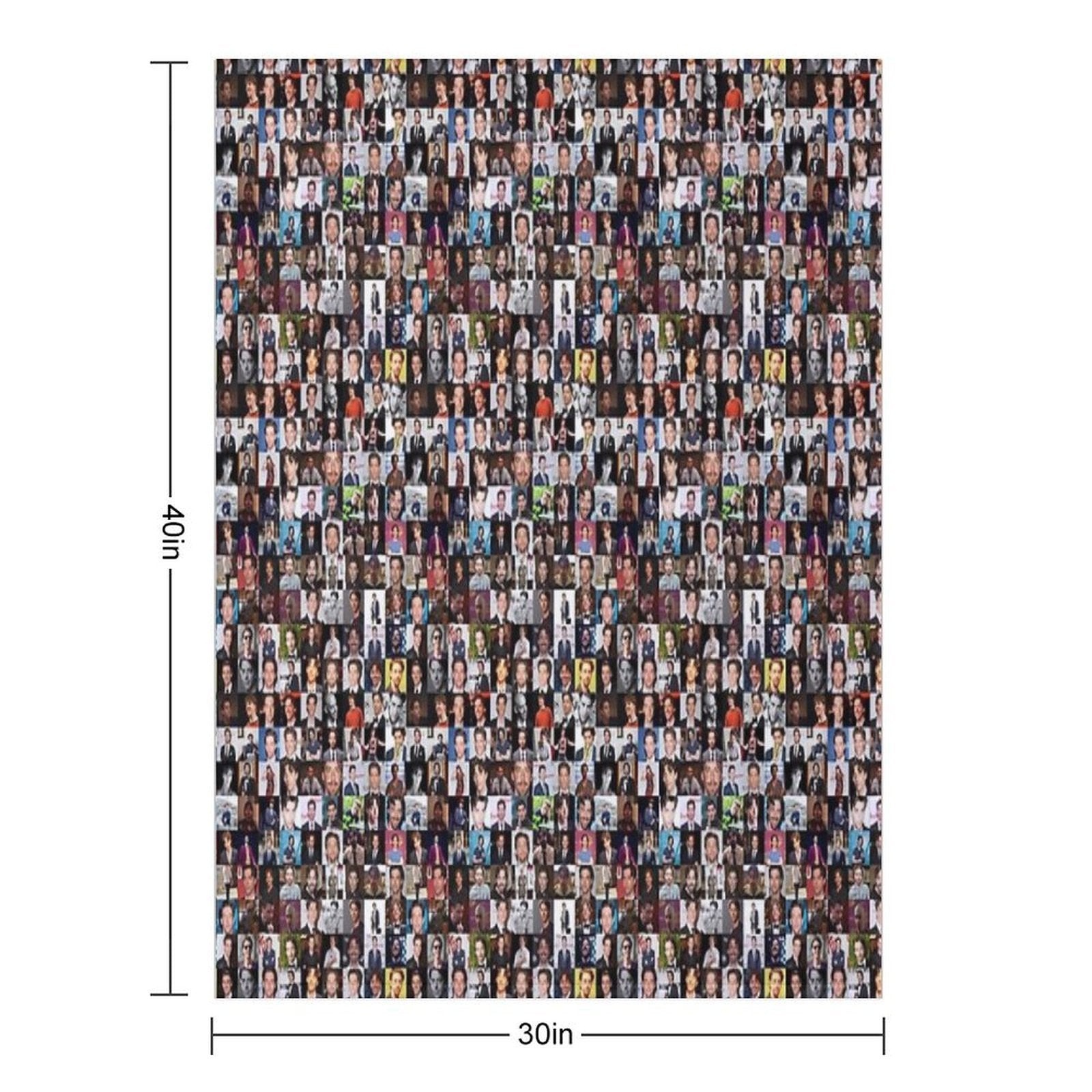 Christian Borle Collage - Many Items Available Plush Throw Blanket