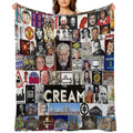 The Cream of Manchester Collage Original 2020 All-season Throw Blanket