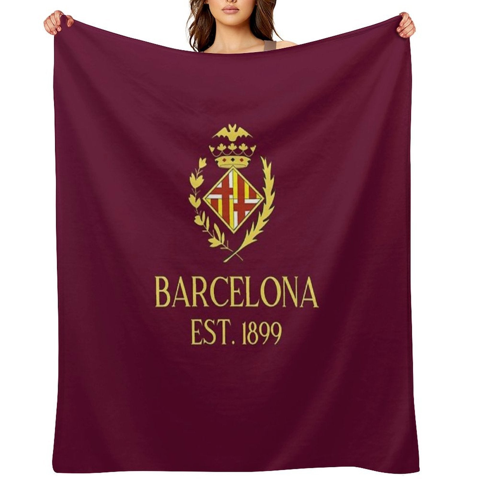 Barcelona Easy Care Throw Blanket