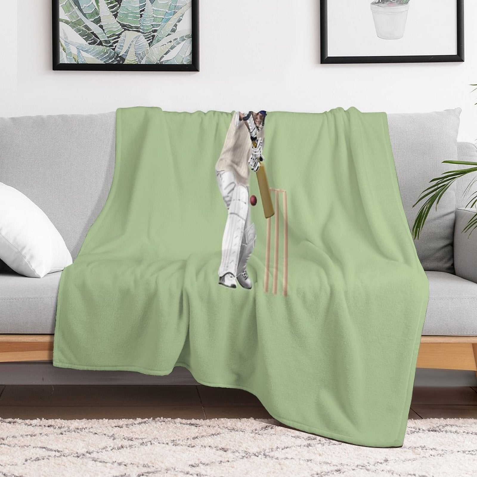 Cricket Travel-friendly Throw Blanket