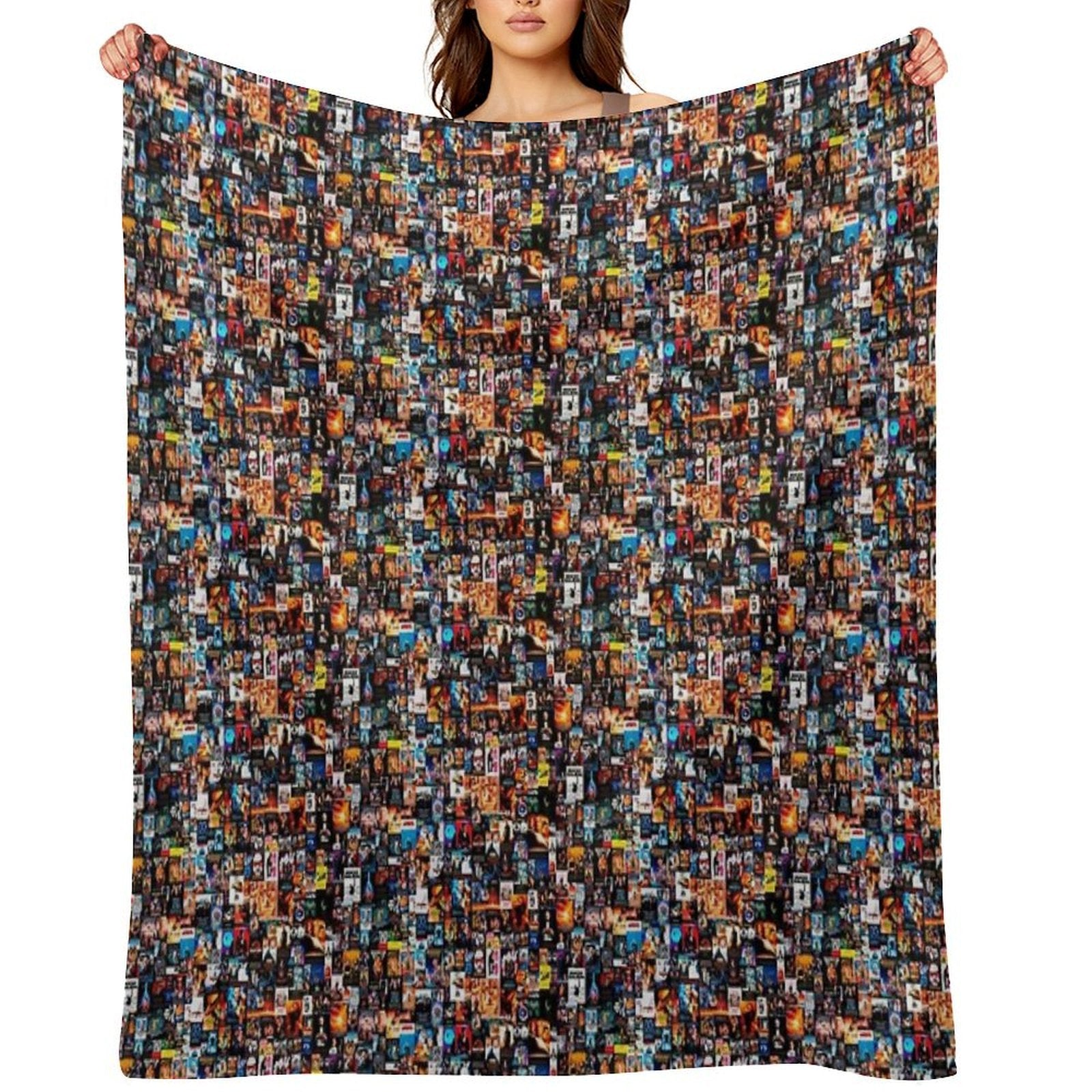 90s Movie Montage Multi-functional Throw Blanket