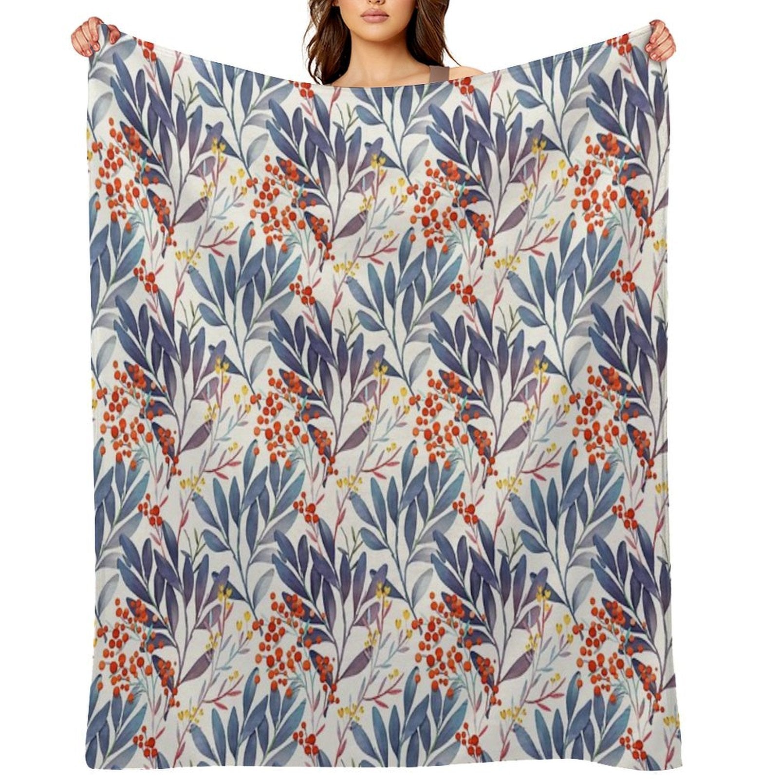 Winter Eco-conscious Throw Blanket