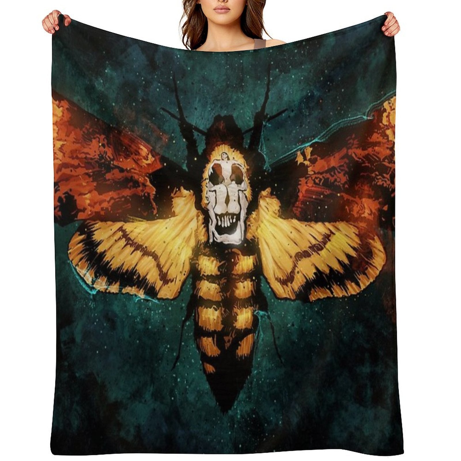 The Silence of The Lambs Easy Care Throw Blanket