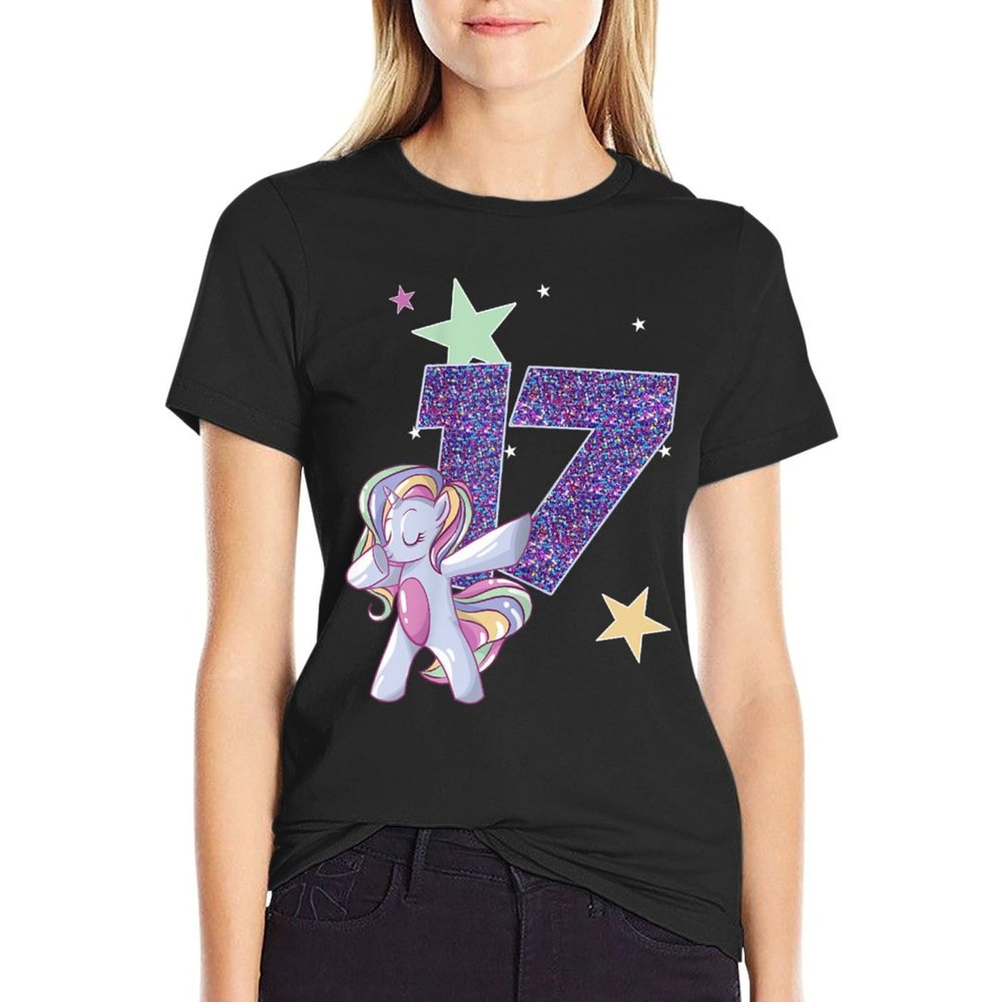 17th Birthday Girl Gift for 17th Birthday  Eco-friendly Material T-Shirt