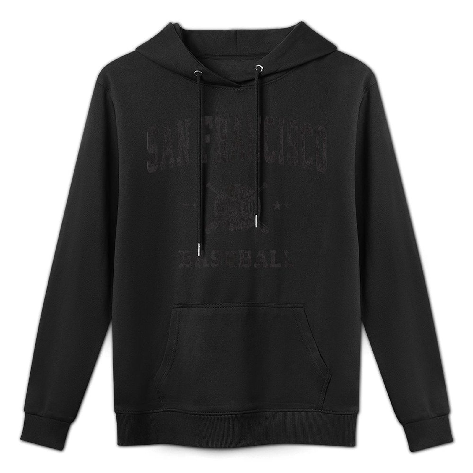 San Francisco SF Vintage Baseball Throwback Retro Design Shape Retention Hoodie