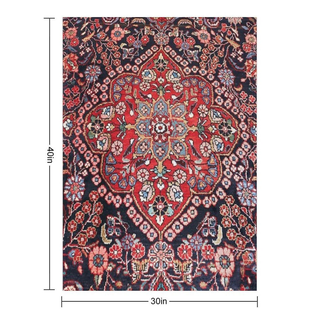 Persian Carpet Shrink-resistant Throw Blanket