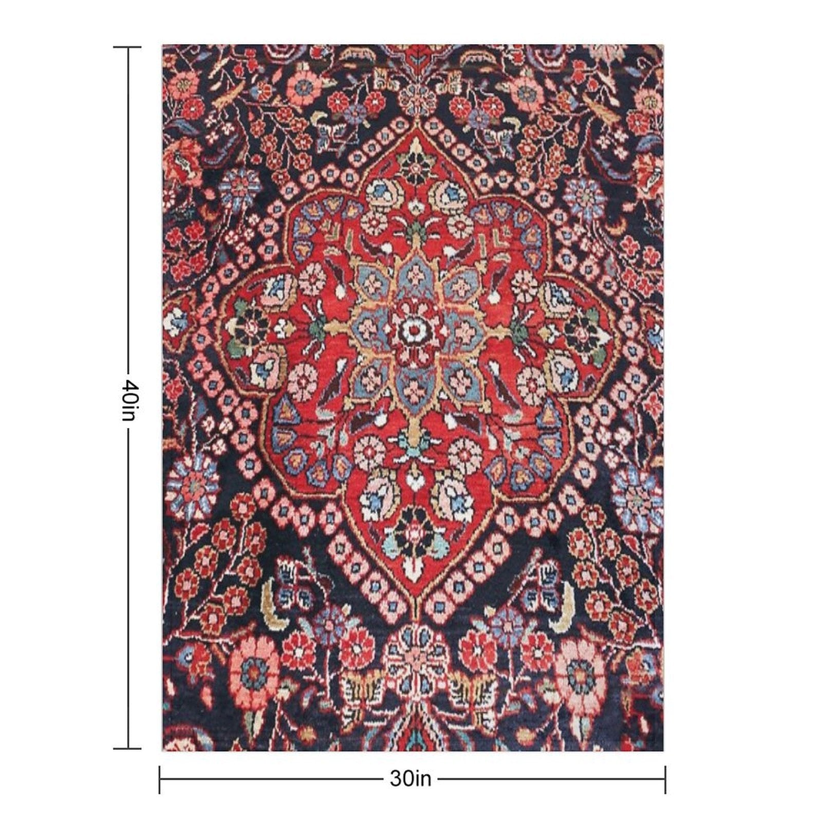 Persian Carpet Shrink-resistant Throw Blanket