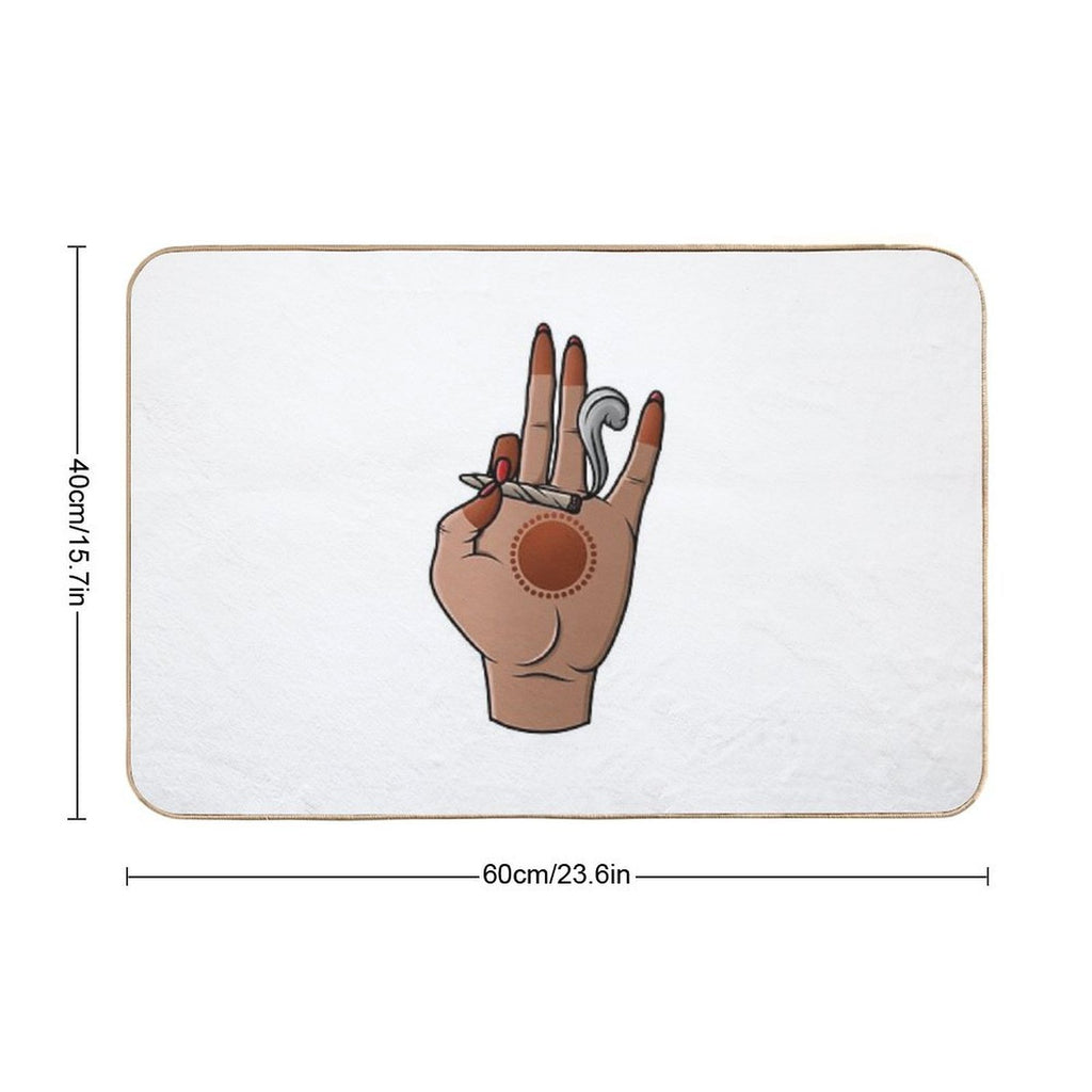 420  Long-Lasting Bath Mat
