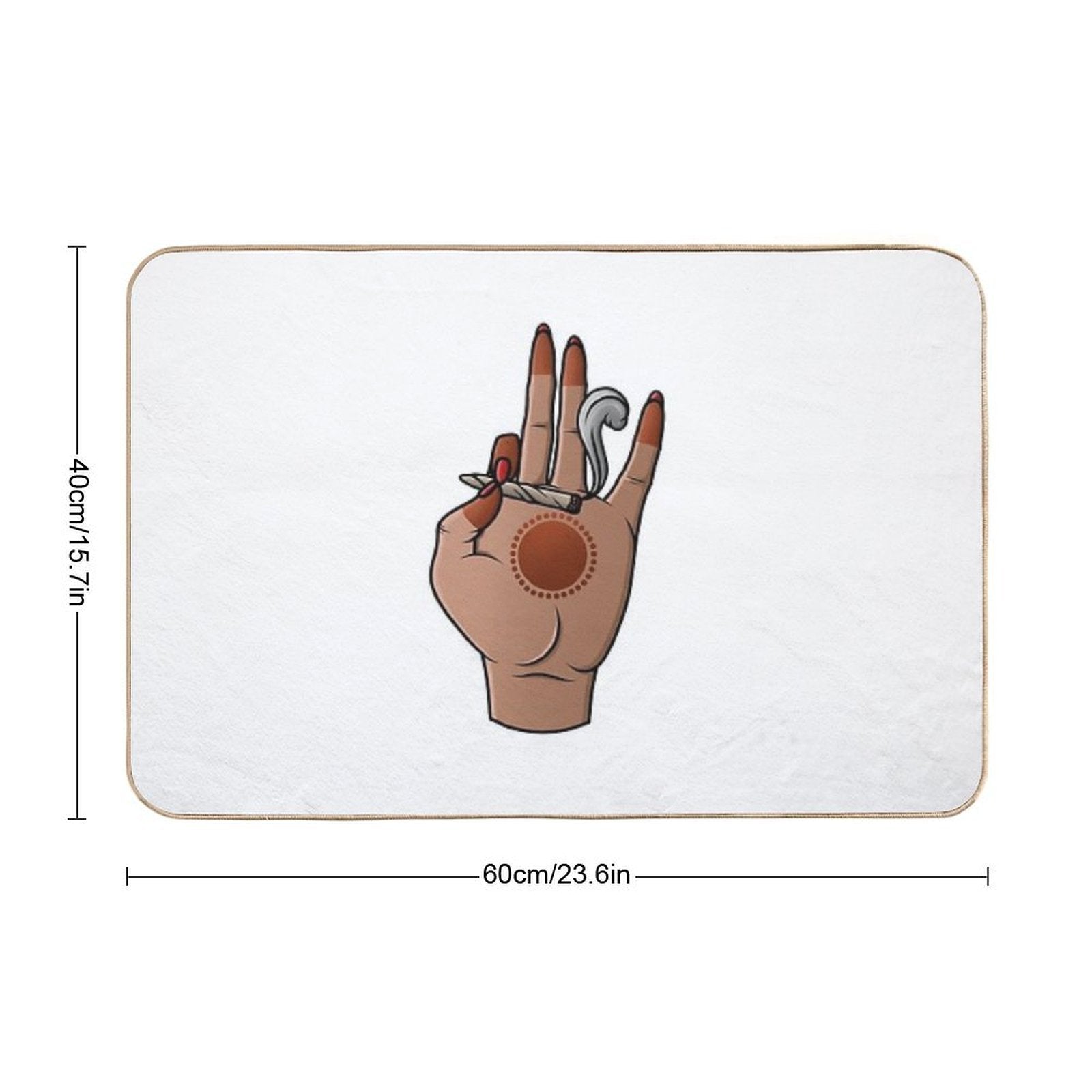 420  Long-Lasting Bath Mat