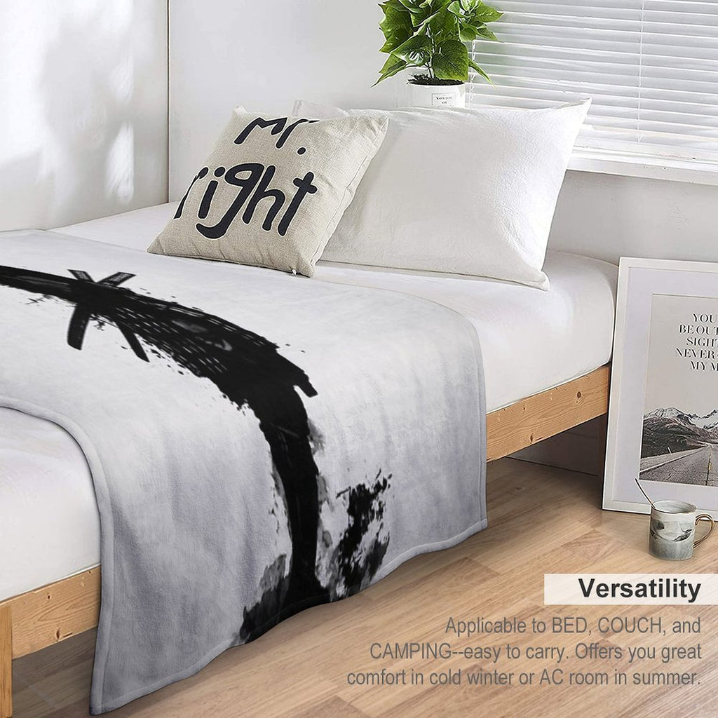 Armored Samurai Durable Throw Blanket