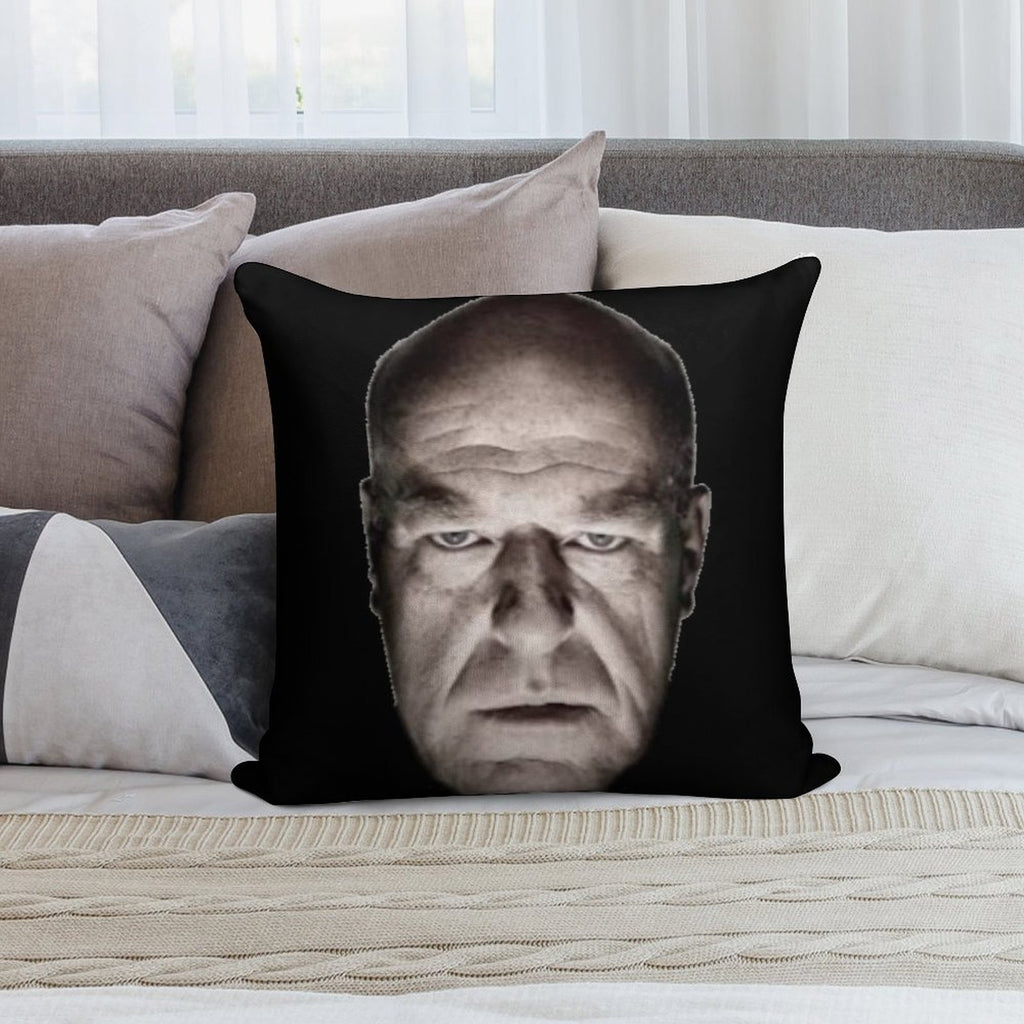 Hank Staring Meme Soft High-Density Material Throw Pillow