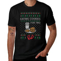 Pregnancy New Mom Baby Pregnant Christmas Matching Couples  Stretchy T-Shirt