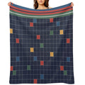 Classic 80s-Style Bedding Versatility Throw Blanket