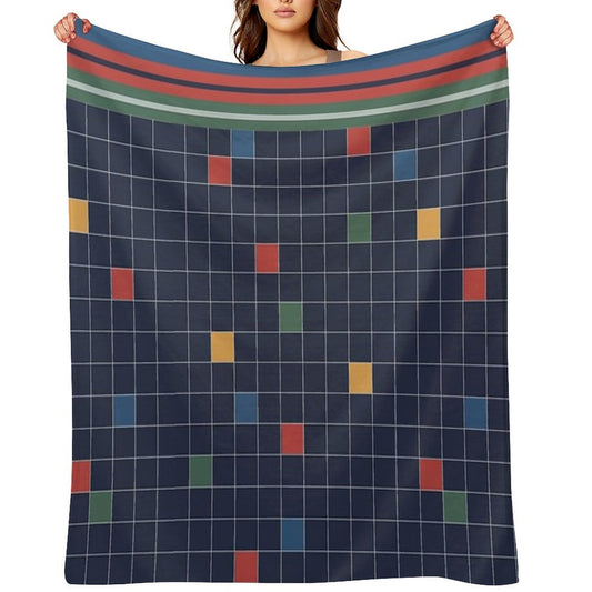 Classic 80s-Style Bedding Versatility Throw Blanket
