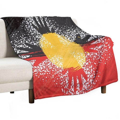 Awesome Aboriginal Art Comfort Throw Blanket