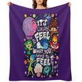 Feel What You Need to Feel Multi-functional Throw Blanket