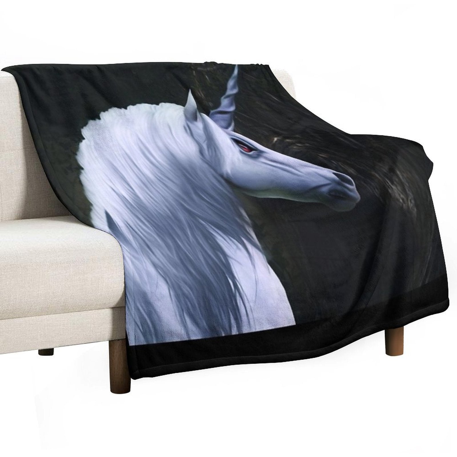 Angry Unicorns - B99 Easy Care Throw Blanket