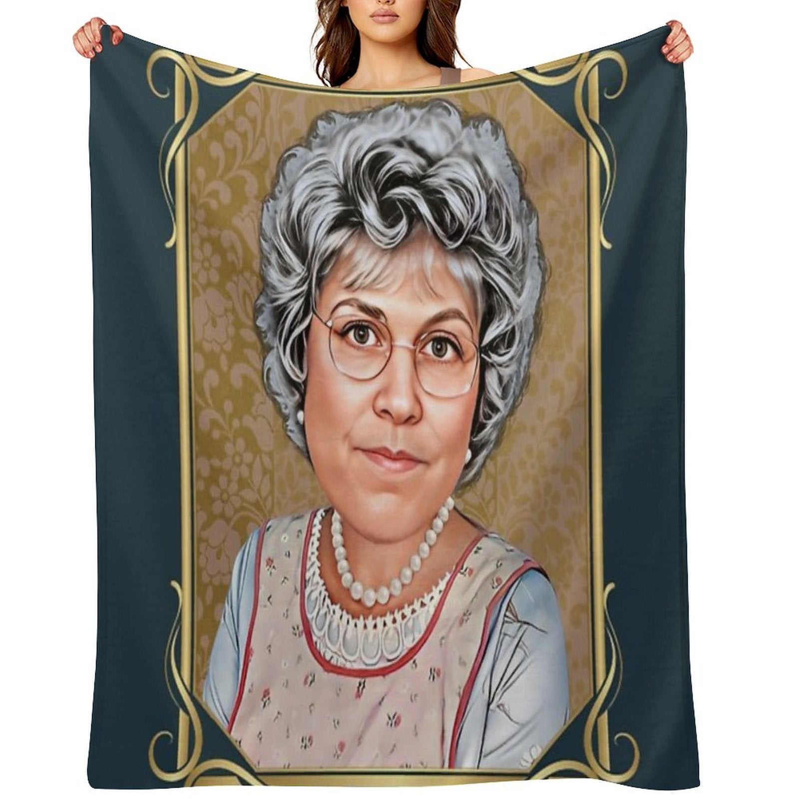Mama's Family Quick-dry Throw Blanket