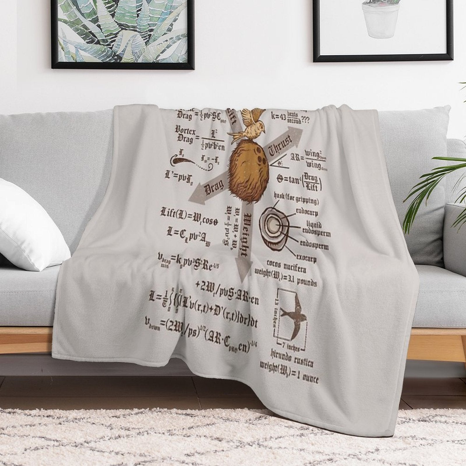 A Simple Question of Weight Ratios Versatility Throw Blanket