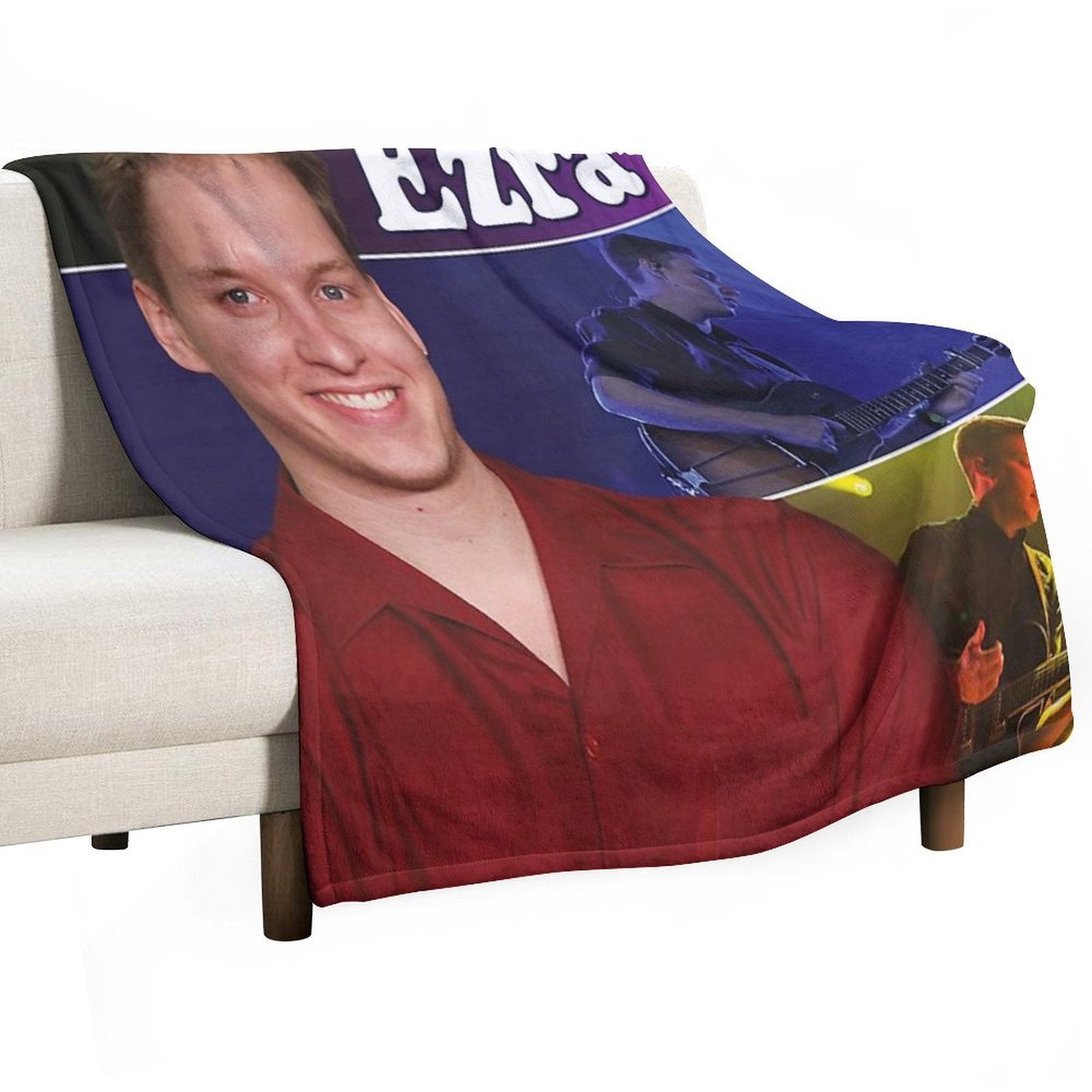 George Tour 2021 Ezra Concert Kokbisa Wrinkle-free Throw Blanket
