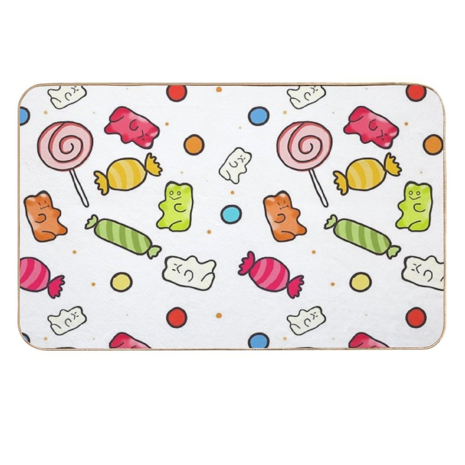 Gummy Bears  Non-Slip Bath Mat