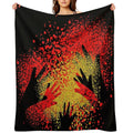 Awesome Aboriginal Art Shrink-resistant Throw Blanket