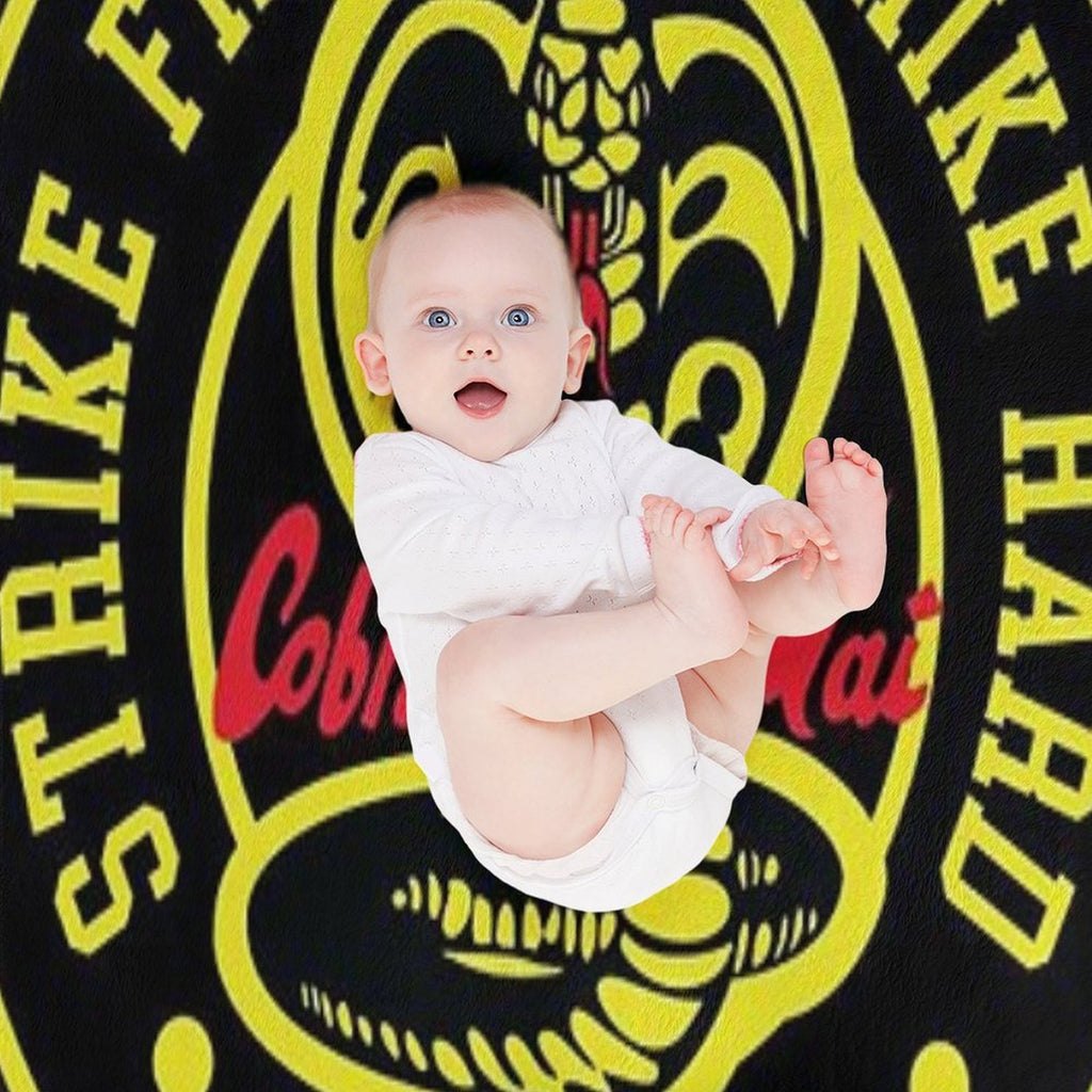Cobra Kai Wrinkle-free Throw Blanket