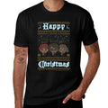 Harry Potter Happy Christmas Chibi Ugly Sweater  Tagless Design T-Shirt