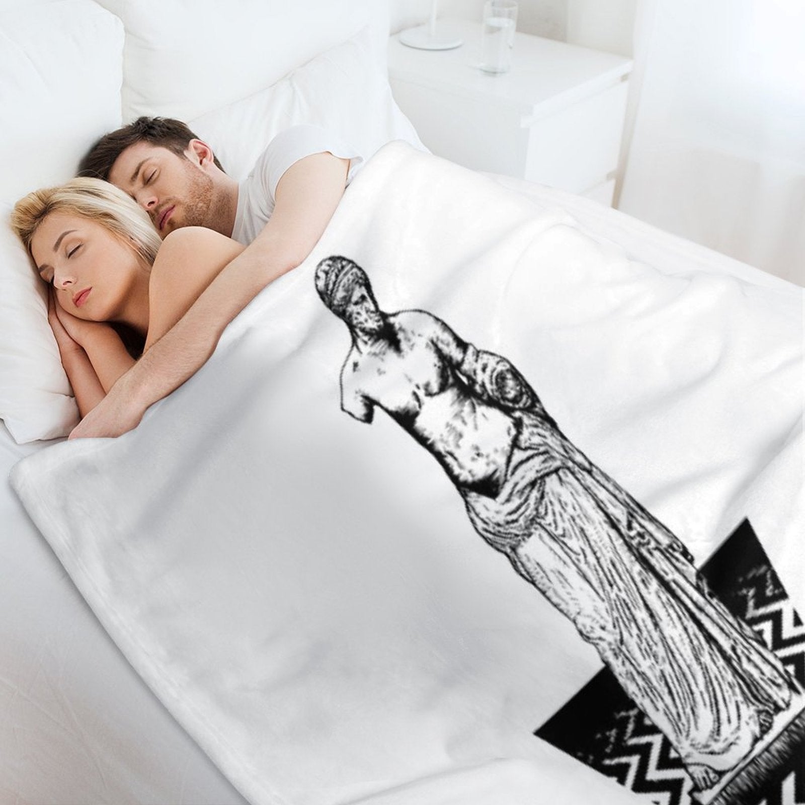 Black Lodge Venus One Quick-dry Throw Blanket