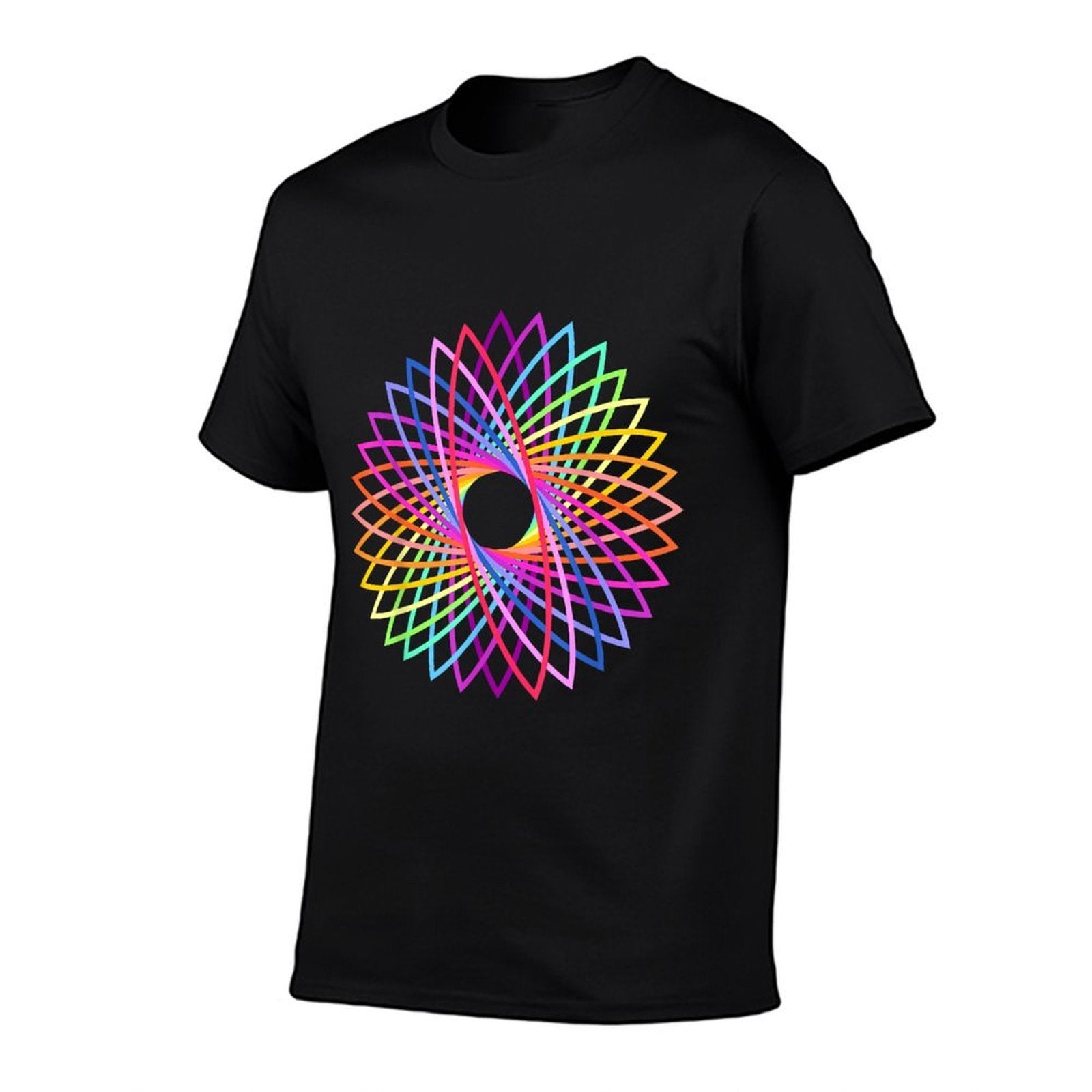 Geometric Kaleidoscope Mesmerizing Modern Abstract Patt  Moisture-wicking T-Shirt
