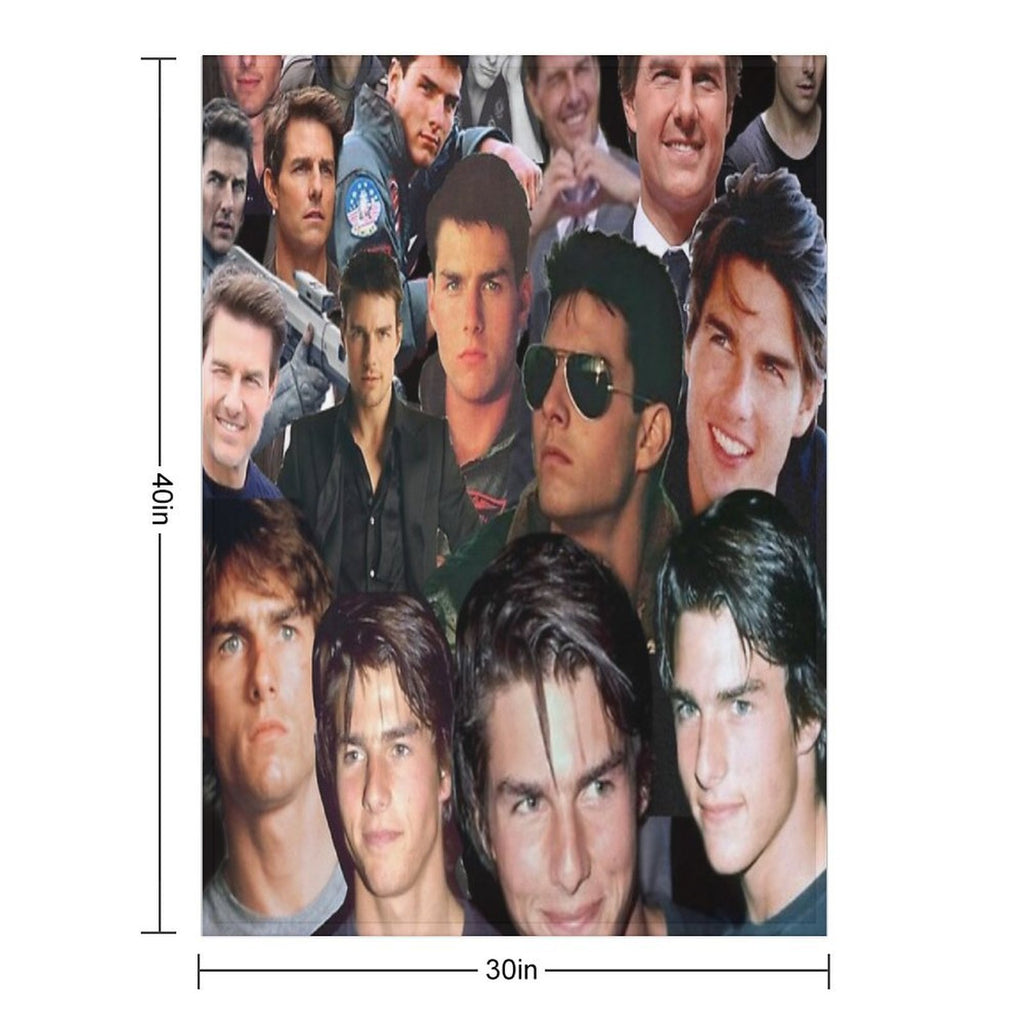 Tom Cruise Plush Throw Blanket