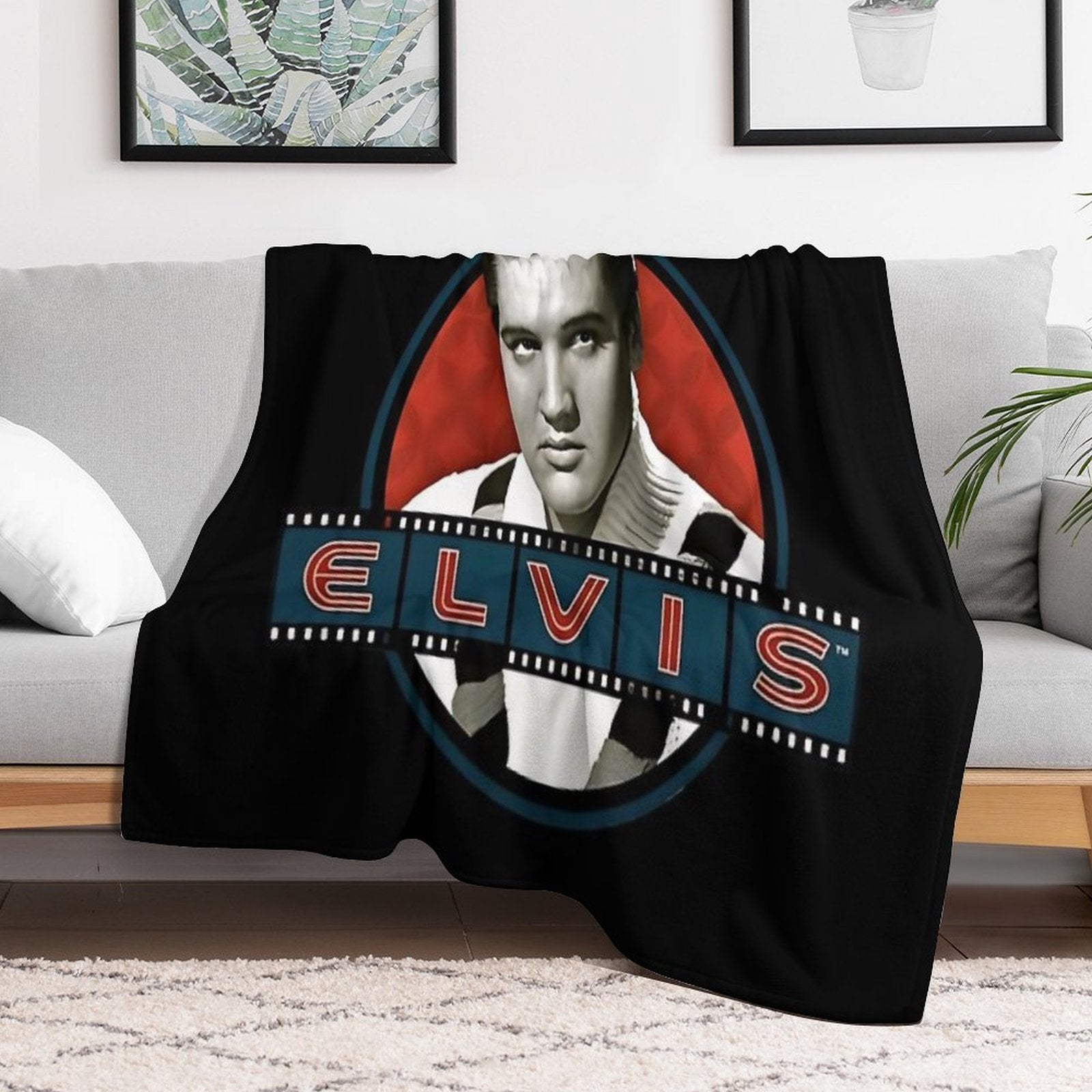 Bright Moonelvis Presley Elvis Presley Elvis Presley Elvis Presley, Elvis Presley Elvis Presley Elvis Presley Compact Throw Blanket